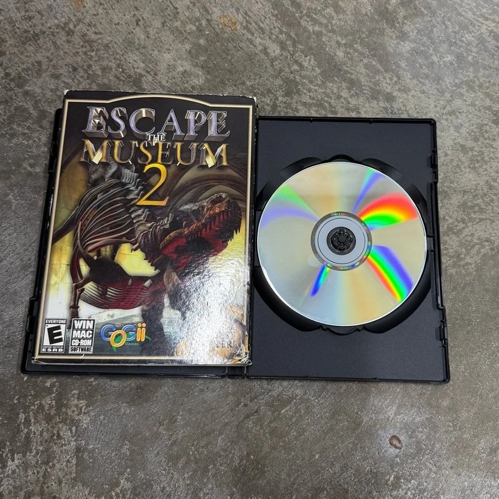 Escape The Museum 2 PC CD-ROM Game by Cosmi – Works Great